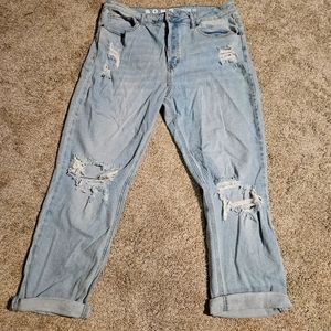 Womans boyfriend jeans